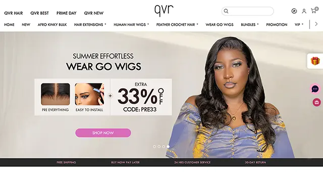 QVR HD Wig | HD Lace Wig