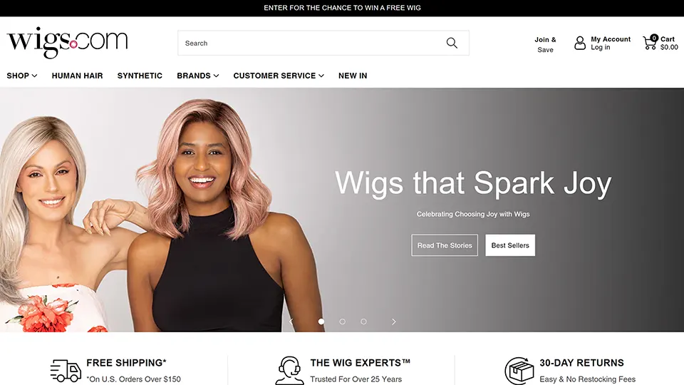 Wigs, Lace Front, Human Hair & Synthetic – Wigs.com